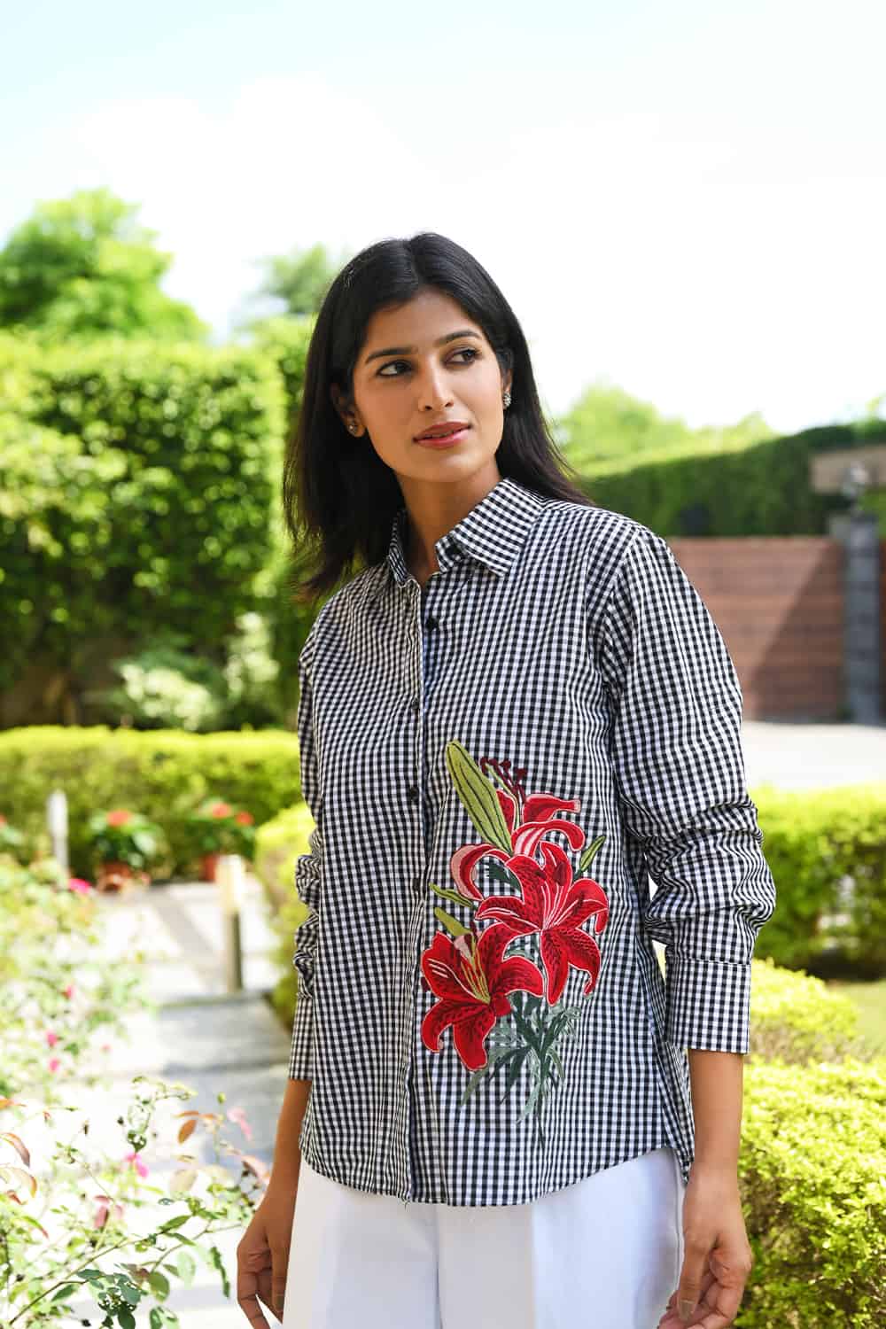 Orchid white Black Set