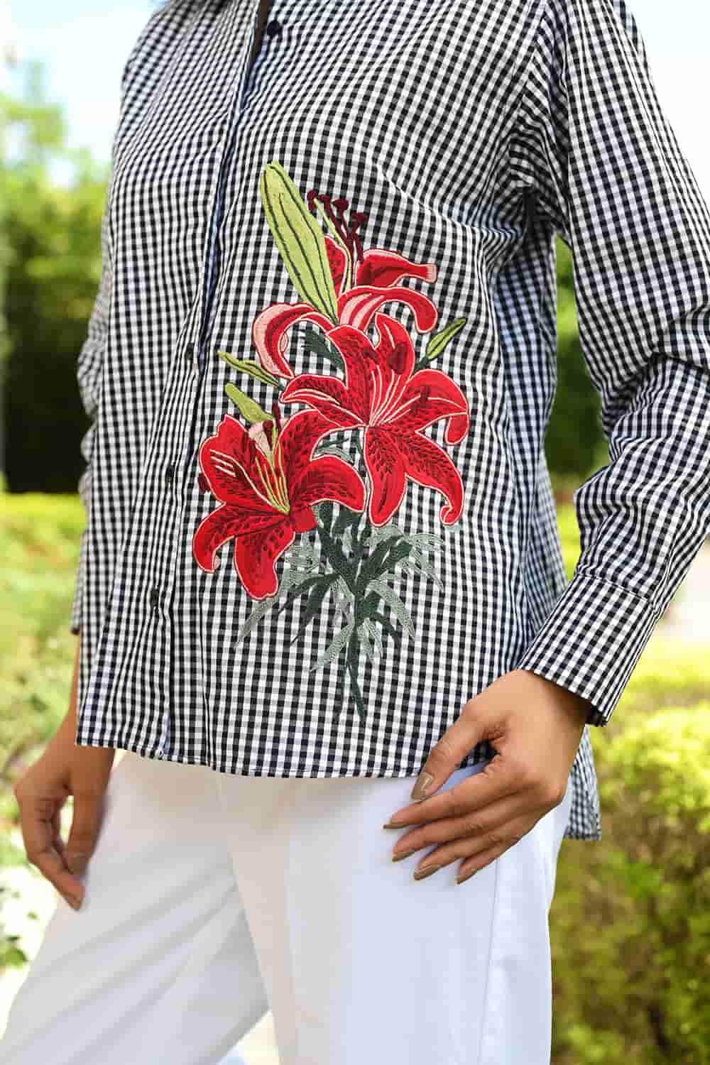 Orchid white Black Set