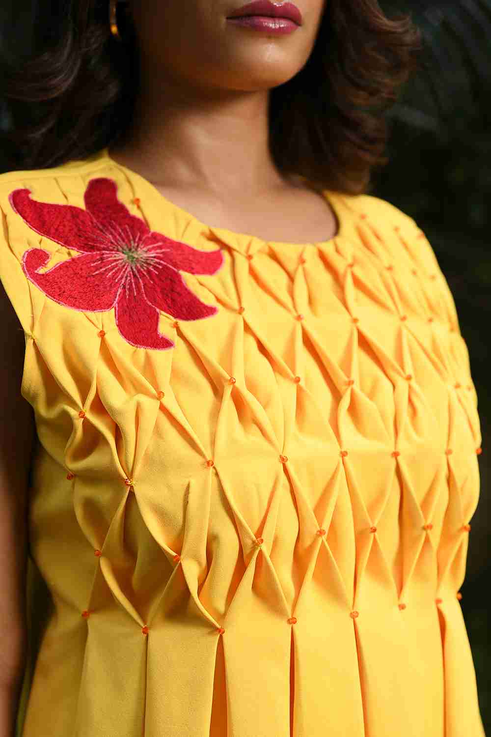 Orchid Poppy Dress
