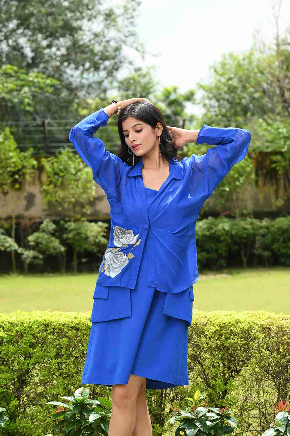 Flax Cape Dress