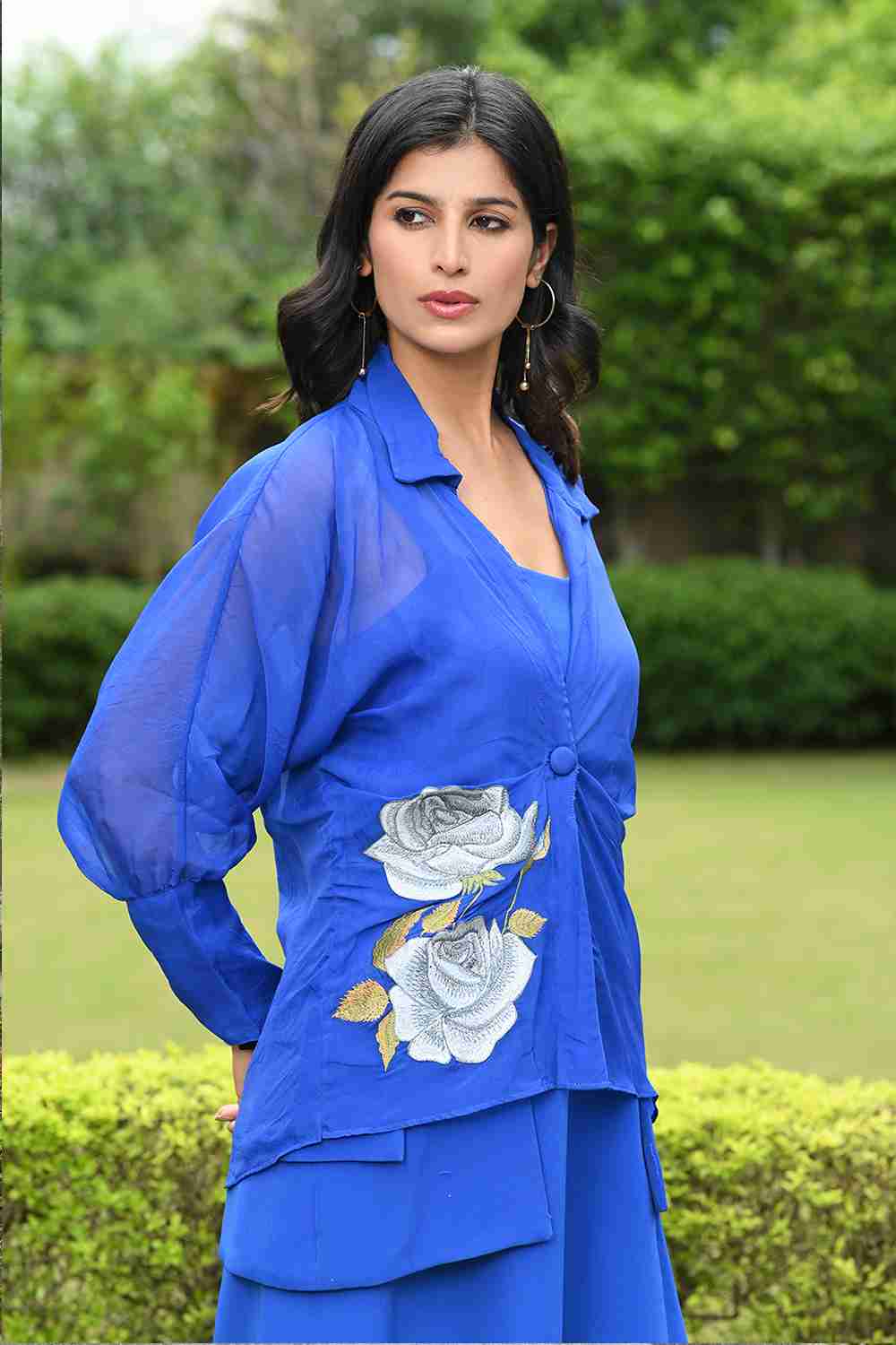 Flax Cape Dress