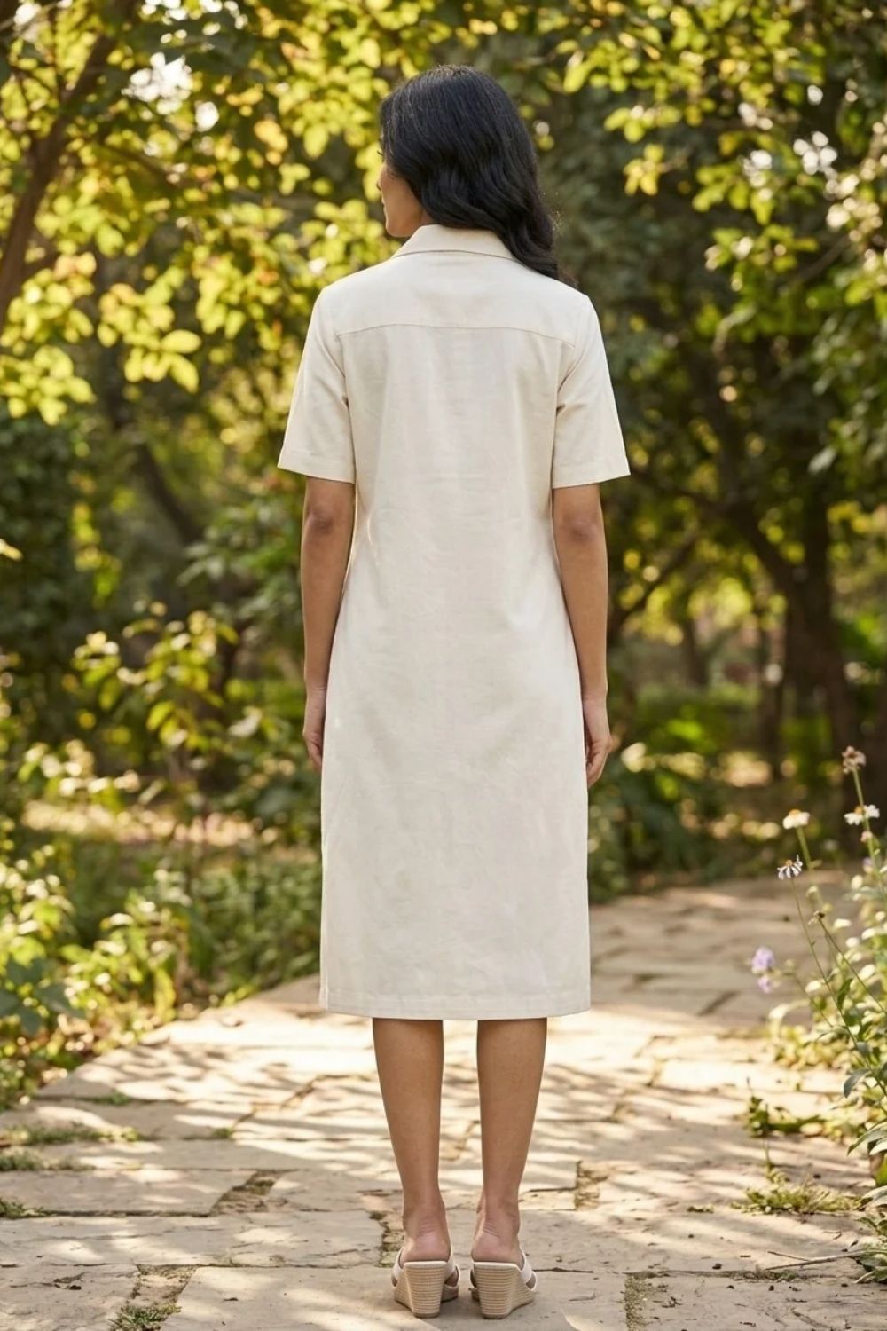 Fox Glove Classic Dress